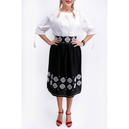 Fusta stilizata cu motive traditionale Ofelia 3