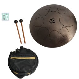 Tongue Drum din Otel - Handpan 28-30 x 28-30 x 8 cm - 1 Buc