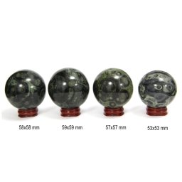 Sfera Jasp Kambaba Mineral Natural 53-59 x 53-59 mm - 1 Buc
