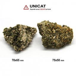Titanit Brut Natural - 75-78 x 50-65 mm- ( XXL ) - 1 Buc