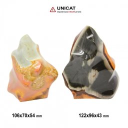 Obelisc Jasp Policrom Neregulat 106-122 x 70-96 x 43-54 mm (XXL) - Unicat