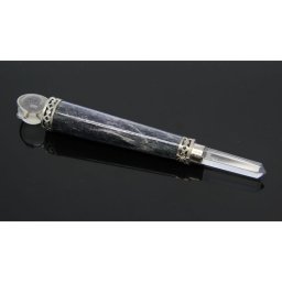 Bagheta Aventurin Albastru - Varf Cuart - Sfera Cuart 14,5 cm