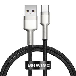 USB for USB-C Cafule, 66W, 1m (black)