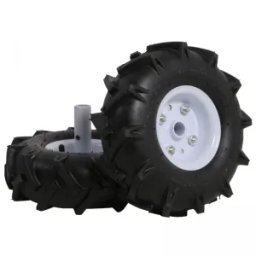 Texas Set 2 roti cauciuc pentru motosape Lilli si El-Tex 1800
