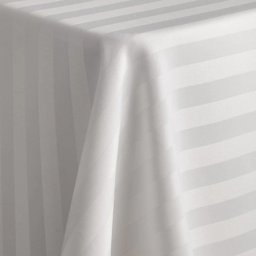 Fata de masa Damasc Dunga Alb 250x150cm