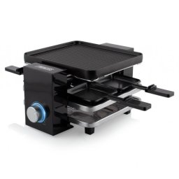 Gratar raclette Princess Piano Black 162915, 700 W, 4 persoane
