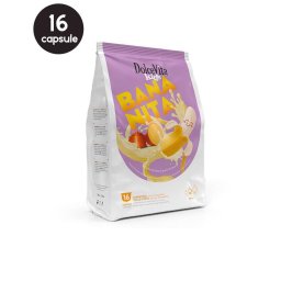 16 Capsule DolceVita Bananita - Compatibile Dolce Gusto