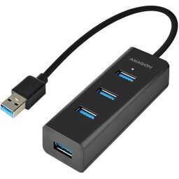 Hub USB Axagon HUE-S2B 4x USB 3.0, incarcare micro USB