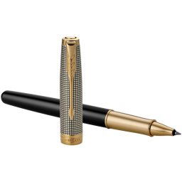 Roller Parker Sonnet Chiselled Silver Gold 10701305 Pixuri / Rollere Parker