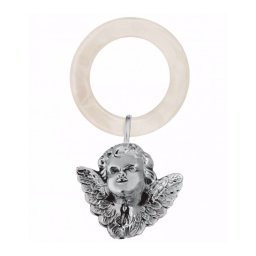 Jucarie dentitie zornaitoare argint masiv Angel GI0081D Argint pentru copii Zaramella Argenti