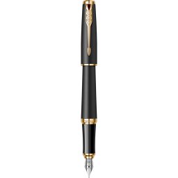 Stilou Urban Royal Muted Black placat cu aur 1931593 Stilouri de lux Parker
