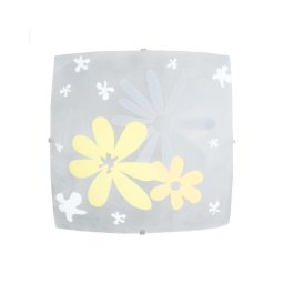 Abajur de rezervă din sticlă Prezent 45063 AMELIA E27