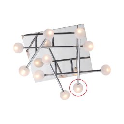 Luxera 17101 - Lentile de schimb OLIVIA G4
