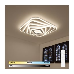 Brilagi - Lampă de tavan dimabilă MODERN LED/210W/230V 3000-6000K + telecomandă