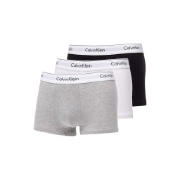 CALVIN KLEIN Lenjerie (Pack of 3) Trunk 3Pk W2000NB2380A MP1 black/ white/ grey heather