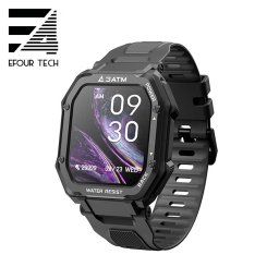 Smartwatch Efour Tech C16, negru