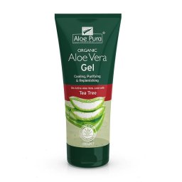 Gel cu Aloe Vera si arbore de ceai 200ml Aloe Pura