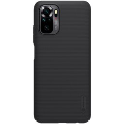 Husa Xiaomi Redmi Note 10 10S, Nillkin Super Frosted Shield, Negru
