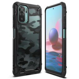 Husa Xiaomi Redmi Note 10 10S, Ringke Fusion X, Camo Black