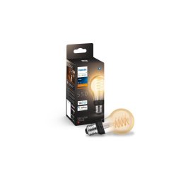 Bec LED dimabil Philips Hue WHITE FILAMENT A60 E27/7W/230V 2100K