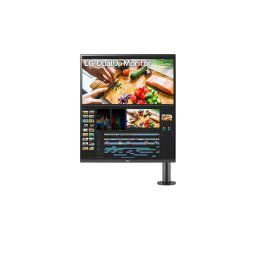 Monitor LED DualUp 28MQ780-B 27.6" LG 2560x2880px 5ms GTG Black