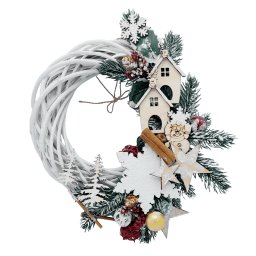 Ornament handmade de Craciun, Coronita de Sarbatoare - FEIS210012
