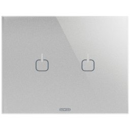 Rama ornament 3 module 2 simboluri Gewiss Chorus Ice Touch GW16952CT