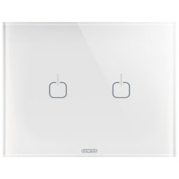 Rama ornament 3 module 2 simboluri Gewiss Chorus Ice Touch GW16952CB