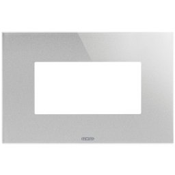 Rama ornament sticla 4 module Gewiss Chorus Ice GW16904CT