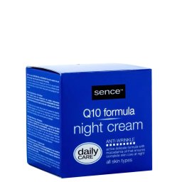 Sence Beauty Crema antirid de noapte 50 ml Q10 All skin types