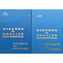 Algebra Si Analiza Matematica Culegere De Probleme Vol. 1-2 - N. Donciu