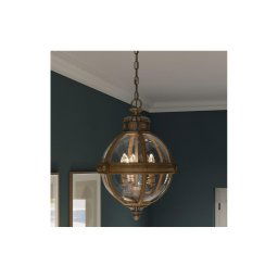 Lustră pe lanț ADAMS 3xE14/60W/230V bronz Feiss