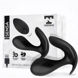 Tardenoche Sensa Butt Plug with Remote Control Black