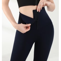 Pressio Colanti modelatori cu talie inalta si capse Sonia pentru Fitness / Yoga