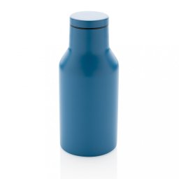 Termos compact, Everestus, 18SEP4264, 300 ml, 15.3x Ø6.8 cm, Otel, Albastru, saculet inclus