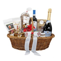 Cos cadou Craciun, Belsug si Savoare, 13 produse - ALIF210079