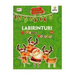 Jocuri de Craciun: Labirinturi cu renii Mosului
