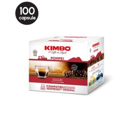 100 Capsule Kimbo Pompei - Compatibile Nespresso