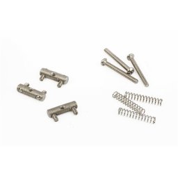 Fender American Vintage Telecaster Threaded Bridge Saddles Nickel