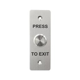 Buton de acces incastrabil din inox. Comanda NO, NC