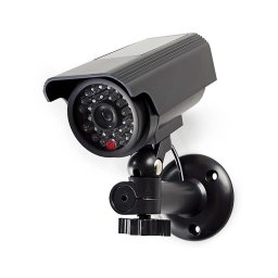 Nedis DUMCBS10BK - Cameră LED de securitate falsă, 2xAA, IP44