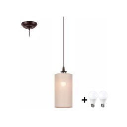 Lustră LED pe cablu NOEL MINI 1xE27/60W/230V bej