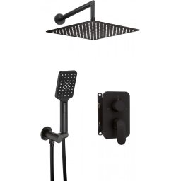 Alpinia Black set de dus cu montaj incastrat finisaj negru BXYZNGAM