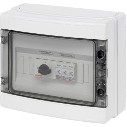 Tablou 2 siruri pentru sistemele fotovoltaice 600V DC - 25A Gewiss GWD9901