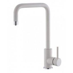 Baterie bucatarie cu 3 cai Alveus DUAL G11 alb