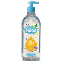 Gel BIO de curatare 2in1 pentru bebelusi, cu extract de in Tidoo