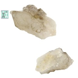 Cuart Elestial Fumuriu Mineral Natural Brut - 112 x 76 x 46 mm - ( XXL ) - Unicat