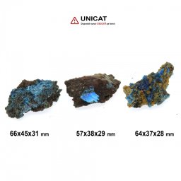Mineral Natural Chalcantit Brut 57-66 x 37-45 x 28-31 mm ( XXL ) - Unicat