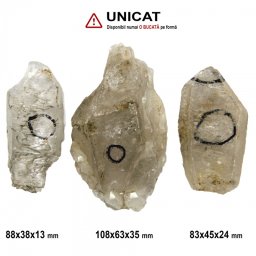 Cuart Lamelar Enhydro Brut Natural - 83-108 x 38-63 x 13-35 mm(XXL) - 1 Buc
