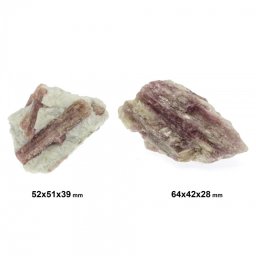 Mineral Natural Turmalina Roz Brut 52-64 x 42-51 x 28-39 mm ( XXL ) - Unicat